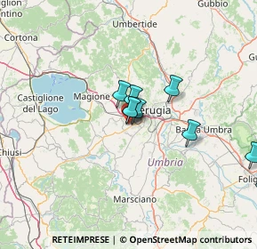 Mappa Via G. Nicotera, 06073 Corciano PG, Italia (17.55545)