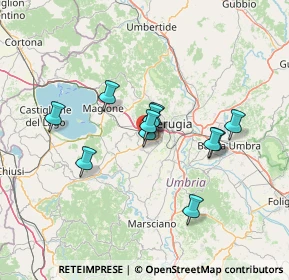 Mappa Via G. Nicotera, 06073 Corciano PG, Italia (11.33455)