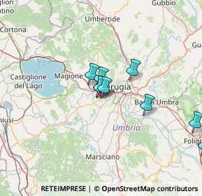 Mappa Strada Pievaiola, 06128 Perugia PG, Italia (20.83308)
