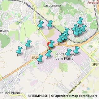 Mappa Strada Pievaiola, 06128 Perugia PG, Italia (0.972)