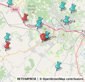 Mappa Strada Pievaiola, 06128 Perugia PG, Italia (4.66154)