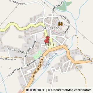 Mappa Via Pilade Caporali, 2, 57028 Suvereto LI, Italia, 57028 Suvereto, Livorno (Toscana)