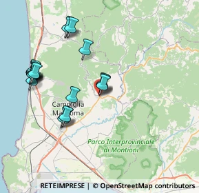 Mappa Via Pilade Caporali, 57028 Suvereto LI, Italia (8.57)