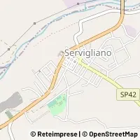 Kaart Servigliano