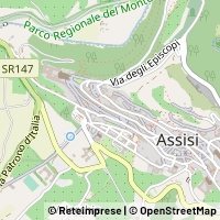 Mapa Assisi