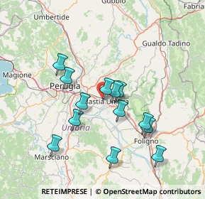 Mappa Via Lago di Garda, 06083 Bastia Umbra PG, Italia (13.56538)