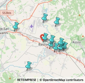 Mappa Via Lago di Garda, 06083 Bastia Umbra PG, Italia (3.4325)