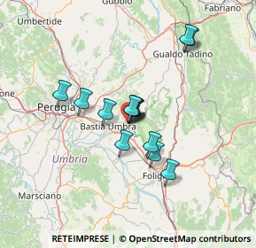 Mappa Via Fontebella, 06081 Assisi PG, Italia (10.32)