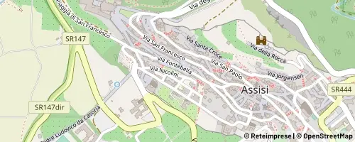 Mappa Assisi