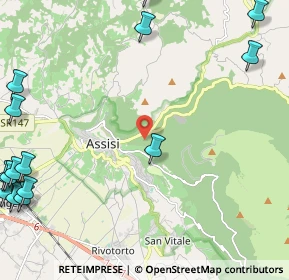 Mappa Loc. Ca Piombino, 06081 Assisi PG, Italia (3.67867)