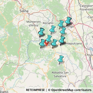 Mappa Podere Grosseto, 53024 Montalcino SI, Italia (11.22889)