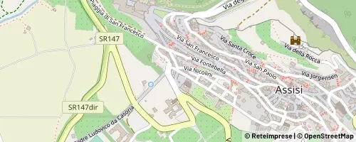 Mappa Assisi