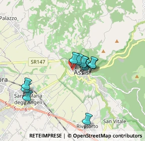 Mappa Via Angelini, 06081 Assisi PG, Italia (1.50364)