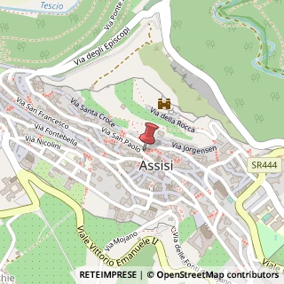 Mappa Via San Paolo, 6, 06081 Assisi, Perugia (Umbria)