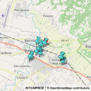 Mappa Via Foligno, 06083 Bastia Umbra PG, Italia (1.51182)
