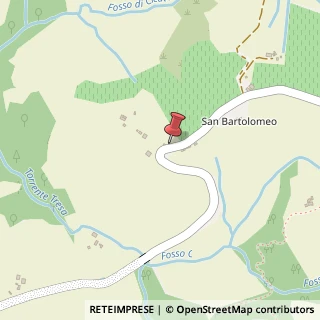 Mappa Via di San Bartolomeo, 22, 53045 Montepulciano, Siena (Toscana)