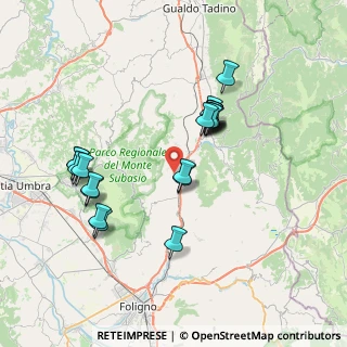 Mappa Località Balciano, 06030 Valtopina PG, Italia (7.2645)