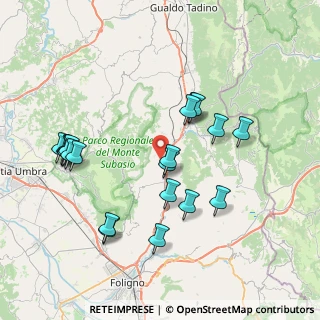 Mappa Località Balciano, 06030 Valtopina PG, Italia (8.2515)