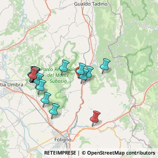 Mappa Località Balciano, 06030 Valtopina PG, Italia (8.6505)
