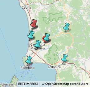 Mappa Via Giovanni Leporatti, 57028 Suvereto LI, Italia (11.4275)