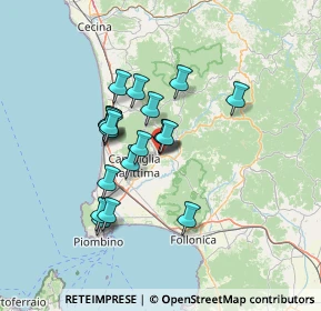 Mappa Via Giovanni Leporatti, 57028 Suvereto LI, Italia (11.155)