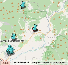 Mappa Via Giovanni Leporatti, 57028 Suvereto LI, Italia (5.309)