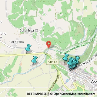 Mappa Via Piombino, 06081 Assisi PG, Italia (0.65294)
