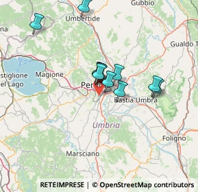 Mappa Via S. Damiano, 06126 Perugia PG, Italia (10.83545)