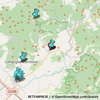 Mappa Via Giacomo Matteotti, 57028 Suvereto LI, Italia (5.266)