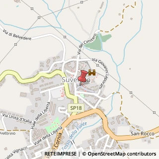 Mappa Via San Leonardo, 2, 57028 Suvereto, Livorno (Toscana)