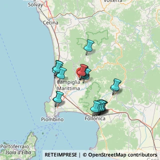 Mappa Via Giacomo Matteotti, 57028 Suvereto LI, Italia (12.393)