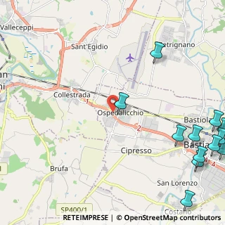 Mappa Via Rodolfo Morandi, 06083 Bastia Umbra PG, Italia (3.82571)