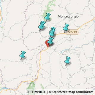 Mappa Via Donato Bramante, 63839 Servigliano FM, Italia (2.94818)