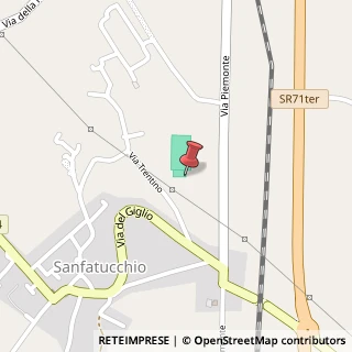 Mappa Via Trentino, 23, 06061 Castiglion Fiorentino, Arezzo (Toscana)
