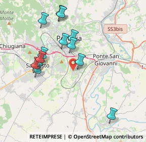 Mappa Via del Luschieto, 06126 Perugia PG, Italia (4.02667)