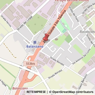 Mappa Strada Tiberina Sud, 4/a, 06135 Perugia, Perugia (Umbria)