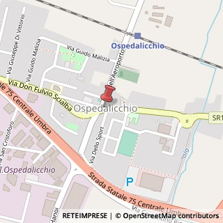 Mappa Via Mario Poletti, 7, 06083 Bastia Umbra, Perugia (Umbria)