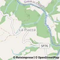 Karte Castellina in Chianti
