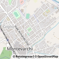 Карта Montevarchi