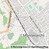 Map Montevarchi
