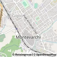 Mapa Montevarchi