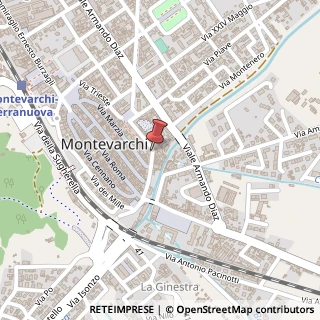 Mappa Piazzale trento 6, 52028 Montevarchi, Arezzo (Toscana)