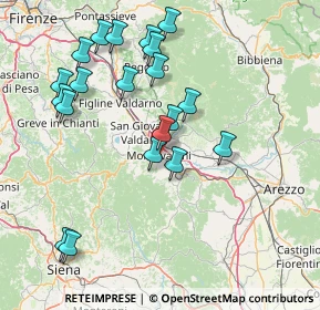 Mappa Vicolo Brandini, 52025 Montevarchi AR, Italia (16.69)