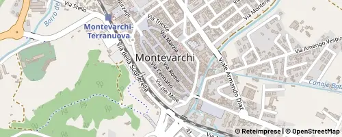 Mappa Montevarchi