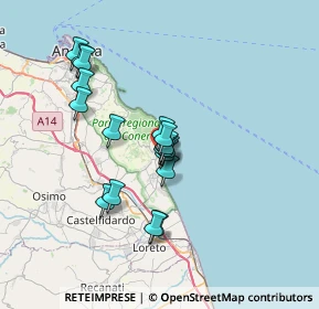 Mappa Piazzale Marino, 60020 Sirolo AN, Italia (6.03412)