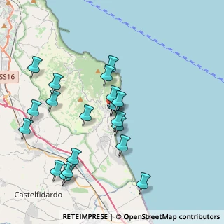 Mappa Via Giuseppe Verdi, 60020 Sirolo AN, Italia (4.0225)