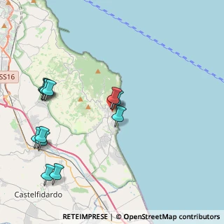 Mappa Via Giuseppe Verdi, 60020 Sirolo AN, Italia (4.91917)