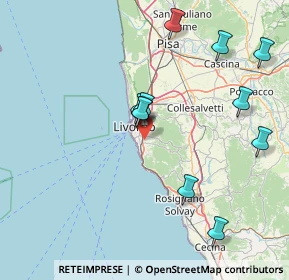 Mappa Via Gastone Razzaguta, 57128 Livorno LI, Italia (16.48273)