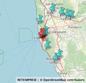 Mappa Via Gastone Razzaguta, 57128 Livorno LI, Italia (12.09286)
