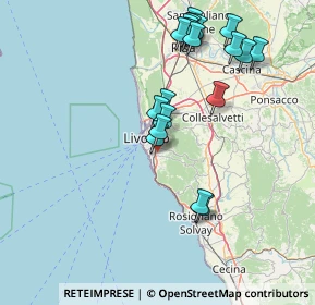 Mappa Via Gastone Razzaguta, 57128 Livorno LI, Italia (16.62)